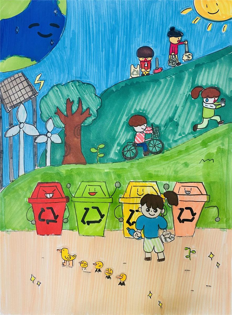 《低碳行動，從我做起》 李多恩 10歲