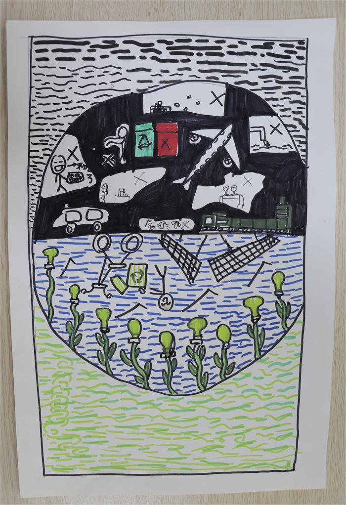 《保護家園，低碳生活》吳伊凡 10歲