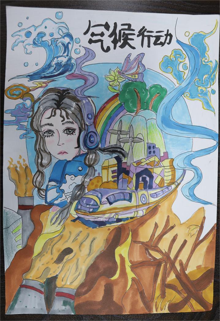 《低碳生活，氣候行動》陳祖燁 13歲