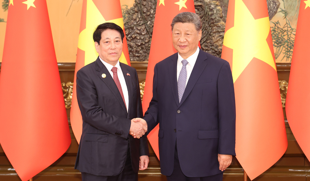 習(xí)近平會見越南國家主席梁強