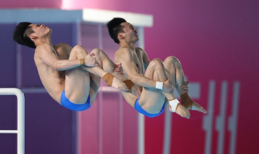 廣東隊(duì)摘得跳水項(xiàng)目男子團(tuán)體冠軍