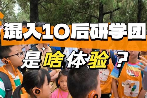 90后大齡兒童混進(jìn)10后研學(xué)團(tuán)，被教育了……
